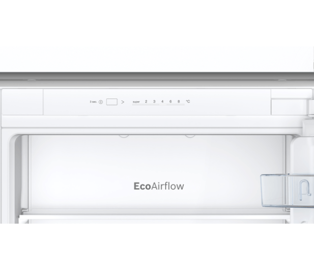 Lodówka do zabudowy Bosch KIV86NSE0 LowFrost 177,2cm 35dB Zawiasy Ślizgowe 267L - 1343491 - zdjęcie 2